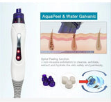 Oxygen 6 in 1 Hydro DermabrasionAqua Peeling Cleansing SPA Salon Skin Care BIO RF Sprayer Oxygen Injection Machine