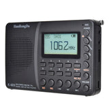 HRD-603 Portable Radio AM/FM/SW/BT/TF Pocket Radio USB MP3 Digital Recorder Support TF Card Bluetooth Radio