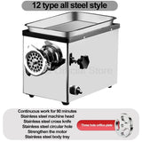 950-1300W Meat Grinder 70dB Food Processor SUS Multifunction Automatic Meat Slicer Machine with Detachable Parts for Restaurant