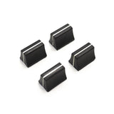 New Slide Potentiometer Mixer Fader Knob 19MM x12MM 4MM Hole Insert Shaft Cap Plastic Potentiometer Volume Control Rotary Knob