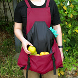Outdoor planting fruit picking bag vegetable picking apron housework cleaning multifunctional waterproof apron