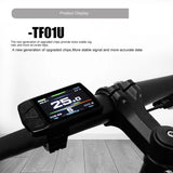 ABWG-Ebike Display for KT TF01U 24V 36V 48V Intelligent Colorful LCD Meter Waterproof Joint Electric Bicycle