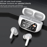 BT 5.4 TWS A9Plus ANC ENC LED Touch Screen True Wireless Bluetooth Earphone High Definition Sound Quality Game TWS Earbuds
