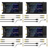 4X For Nanovna-H4 Vector Network Analyzer 4Inch Display 10Khz-1.5Ghz MF VHF UHF Antenna Analyzer