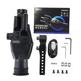 Henbaker CY900 Digital Tactical Telescope Night Vision Scope Monoculars for Hunting Built in Rangefinder Ballistic Calculation