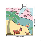 New Thick Insulated Camping Pad Waterproof For Cold Weather Outdoor Portable