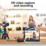 Ms2130 4K HDMI Video Capture Card USB 3.0 1080P 60FPS Game Recording Box for PS4 Camera Laptop PC Live Streaming Broadcasting