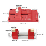 Degree Angle Fixture and Gauge Chisel Honing Tool Chisel Honing Chisel Sharpening Kit Aluminum Alloy Honing 15 to 45