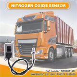 NOX Nitrogen Oxides Sensor 24V 5WK96619C 5WK96619D 2011648 1793378 1836059 For DAF XF CF Trucks