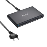 Trending Products New Arrivals Multifunctional 7 Port for iphone Laptop Tablet USB Charger Adapter 455W GaN Ultra-thin Charger