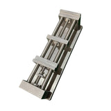 304 Stainless Steel Knife Sharpening Stone Holder with Unique Dovetail Clamp Design