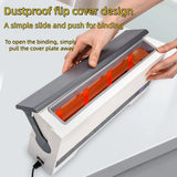 4mm Thermal Fusion Cover For Document Finishing A4 Office Hot Melt Binding Machine Small Automatic Gluing Home Binding Machine