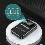 Hot-selling Bluetooth adapter digital display Bluetooth receiver and transmitter TF card playback FM full frequency adjustable