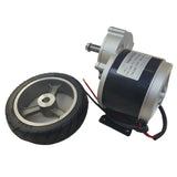 Electric Vehicle Motor DC36V 250W Brushed Motor 10A 2750RPM DC Motor 40mm Long Axis Brushed Gear DC Motor