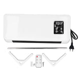 Wall Mounted Conditioner Heater Adjustable Two Modes Portable Touch Screen Wall Mounted Conditioner Heater for Office Bedroom