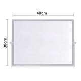 High Quality Foldable Desktop Whiteboard Double Sided Use Erasable Writing Board With Bracket Message Board Home