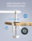Aluminum Tablet Stand Holder Clamp Mount with 360° Adjustable Long Arm, Tablet Holder for 4"-13" IPhone, IPad , Kindle, Switch