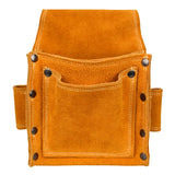 Woodworking tool kit leather thickened wear-resistant nail bag installation building decoration tool bag multi-functional nail