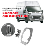 Door Handle Pro Plate Protective Fittings Car Stainless Steel Anti-Theft Tool For Citroen Relay Ducato Peugeot Boxer 07 Onward