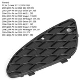 Auto Front Bumper Lower Mesh Grille Cover L/R 2118850353 For Mercedes-Benz E-Class W211 E320 E350 2003-2006 Car Accessory