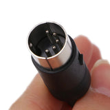 10 PCS 5 Pin DIN Plug Male Connector Jack With Plastic Handle Keyboard Cable Adapter Connector