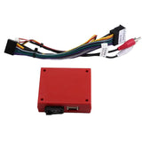 Exclusive Car Auxiliary Input Aux Optical Fiber Decoder Box Amplifier Decoding Adapter For Benz ML GL R CLS 2004-2015
