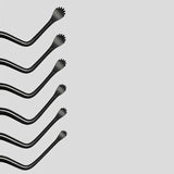 Professional Excavators Restorative Implants Instruments Stainless Steel Double Ends Spoon with Saw Serrated Tip