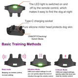 Dog Training Collar Receiver Only - Compatible with H789 Remote Control, Waterproof, Rechargeable for Pet Obedience Training