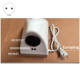 2X 600W Automatic Hand Dryer Electric Heater Wind Hand Dryer Machine Hotel Bathroom Hand Dryer EU Plug