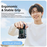 Quick Release Xplorer Grip Kit Camera Frame Shutter Button With Cold Shoe Camera Grip Handle for DJI Osmo Action 5 Pro/4/3