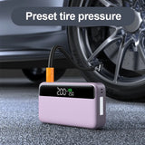 Car Emergency Starting Power Supply Inflation Pump Portable and Multifunctional Universal for Both Men and Women