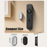 Magnetic Remote Control Holder Wall-Mount, No-Drill, Self-Adhesive Storage Bracket Fortv Remote Controls D