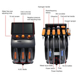 6 in 1 H2O2 Hydro Visible Diamond Microdermabrasion Skin Lightening Hydrogen  Dermabrasion Facial Machine Beauty Salo