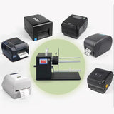 AC 100-240V Electric Label Rewinder 110MM Automatic Label Rewinder 1-10in/sec Speed Adjustable Width CW/CCW Switch