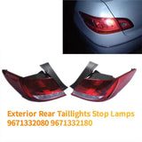 Stop Lamps Exterior Taillight 1 Pair 6350KN 6351KN Rear Fender Brake Light For 408 10-14 9671332080 9671332180