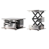 Electric Stainless Steel Lifting Platform Mini Lift Table 150x150mm, 8KG Load