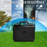 For Starlink Mini Case IP67 Waterproof Carrying Case Travel Portable Hard Case with Molded Foam for Starlink Mini