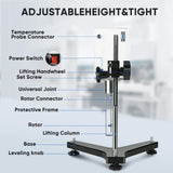 Digital Rotary Viscometer Lab Viscosity Fluidimeter with LCD and Data Output for Inks Paints coatings adhesives Cosmetics NDJ-8S