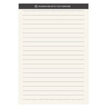4Pcs A5 Notebook 70 Sheet Plastic Transparent Cover Diary Book Thicken Grid/Lined/Blank Planner Notebook School/Office