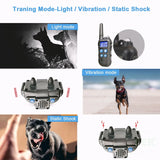 H883 Remote Walkie Talkie Dog Training Collar, Rechargeable, Shock, Vibration Beep Light  For 1/2/3 Dogs