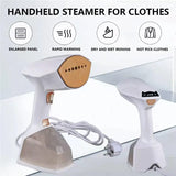 Portable Travel Steamer Iron For Clothes Handheld Steam Iron 3 Steam Levels Steamer With 360Ml Water Tank EU Plug