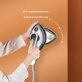 Portable Home Clothes Steamer with Mini Electric Ironing Machine Handheld Dry Steam Iron for Household & Dormitory Use US Plug