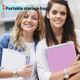 E-Easy To Use-Scrapbook Paper Storage Organizer 12X12inch Clear Storage Organizer With Adhesive Index Tabs For Scrapbook Paper V