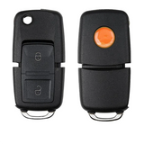 XKB508EN Wire Universal Remote Key 2 Button Fob For VW B5 Style For Xhorse VVDI Key Tool 15Pcs/Lot