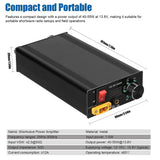 2MHz-30MHz 50W Shortwave Radio RF Power Amplifier with 4-level Low Pass Filter