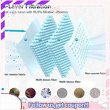 Vacuum Dust Bag Fit For Dreame Mova S10 Plus / Trouver S10 Plus Spare Parts Large Capacity Dust Bag