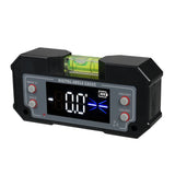Digital Angle Gauge Liquid Leveler Finder Inclinometer Bevel Gauge XY Axis with Strong Magnetic Base Measures 4 x 90° Range for
