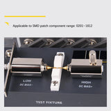 SMD Chip Component LCR Bridge Test Capacitor Inductance Test Clamp ETA2217 Top Pin Test Fixture