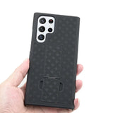 2in1 Waist Belt Clip Armor Case for Samsung Galaxy S24 S25 Ultra S23 S22 S21 S24 S25 Plus Heavy Duty Cover Running Phone Case