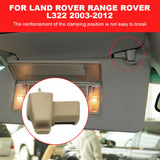 Car Interior Sun Visor Clip Retainer EGP000040PVA EGP000050PVA for Range Rover L322 03-12